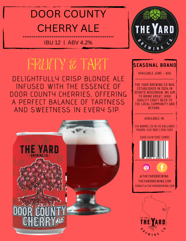 Door County Cherry Ale - Image 2