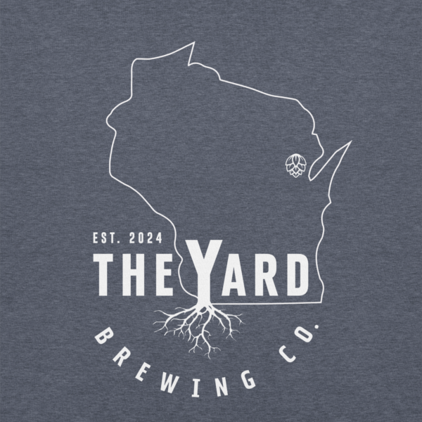 The Yard Brewing Wisconsin Logo – Hoodie - Image 7