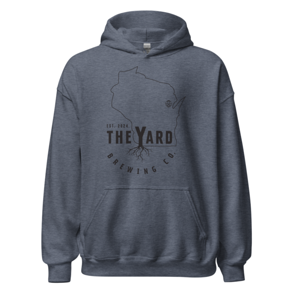 The Yard Brewing Wisconsin Logo – Hoodie - Image 4