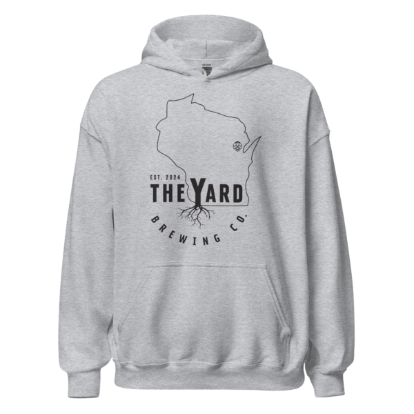 The Yard Brewing Wisconsin Logo – Hoodie - Image 5