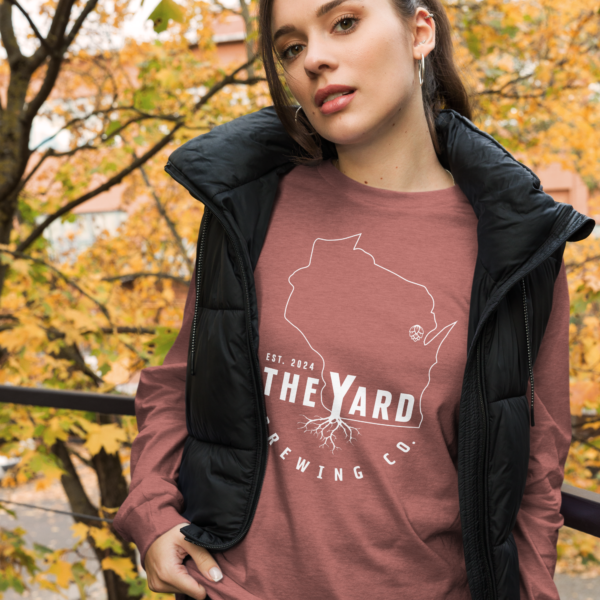 The Yard Wisconsin Logo - Classic Long Sleeve Tee - Image 4