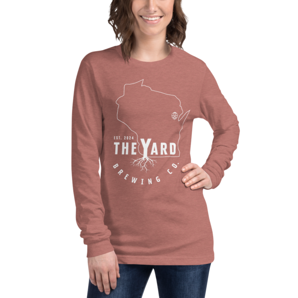 The Yard Wisconsin Logo - Classic Long Sleeve Tee - Image 3