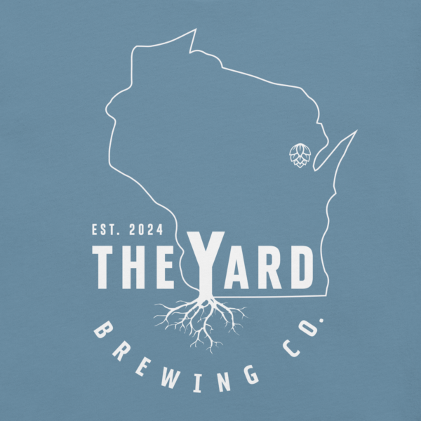 The Yard Wisconsin Logo - Classic T-Shirt - Image 8